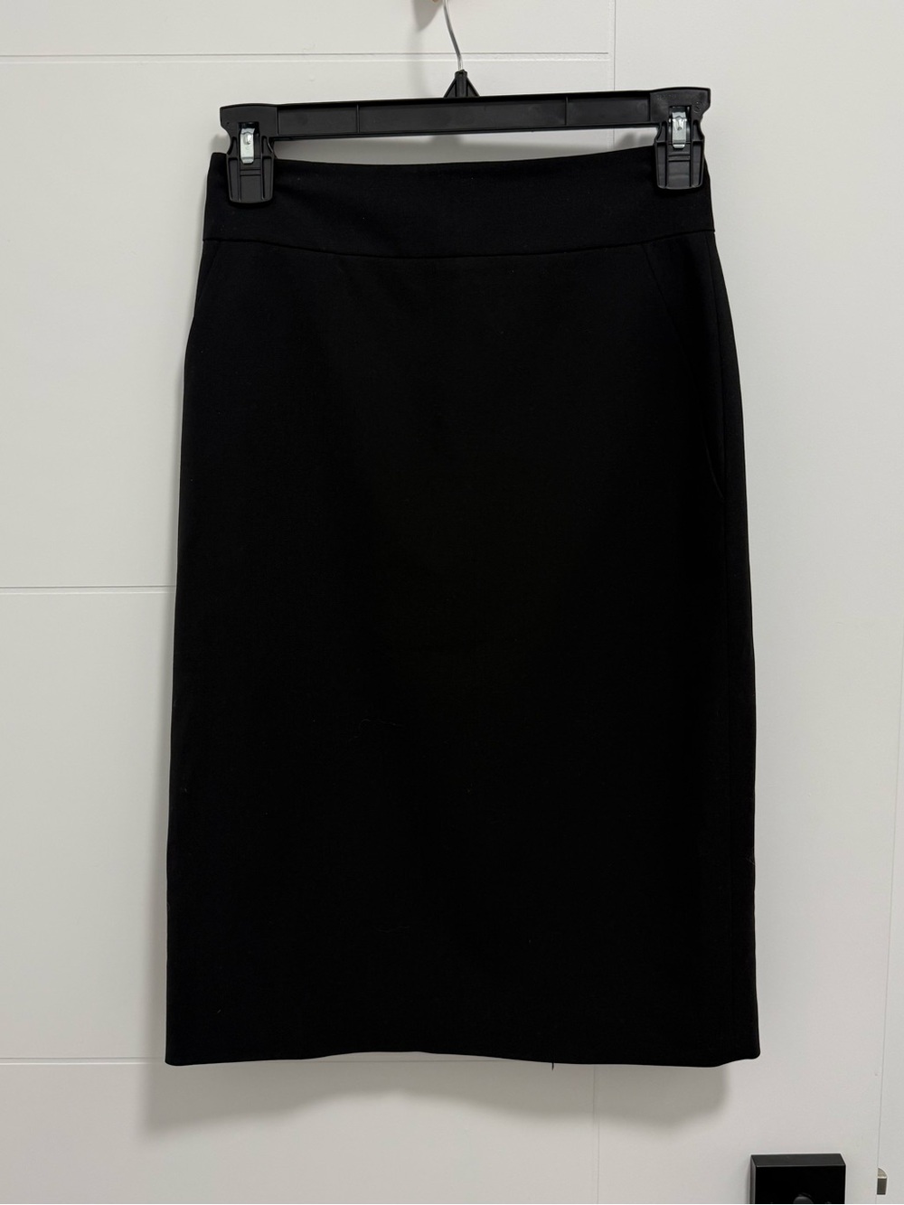 Women's Black Pencil Skirt - Sleek Professional Style